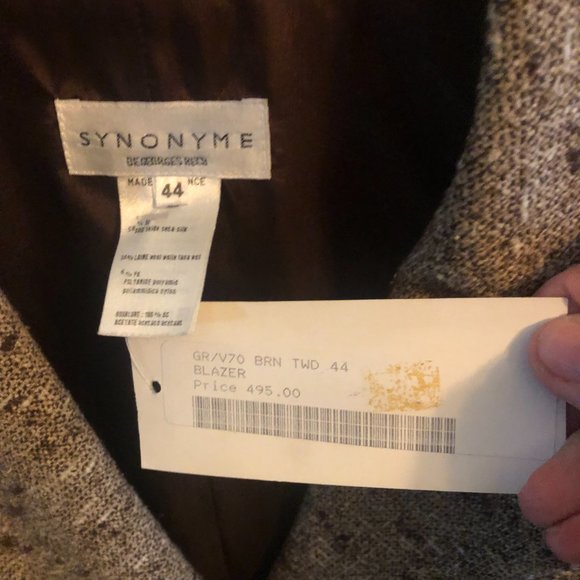 Synonyme Jackets & Coats Synonyme Blazer Size Poshmark